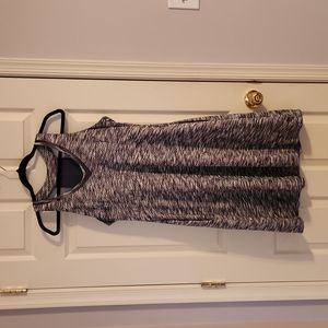 Purple athleisure dress